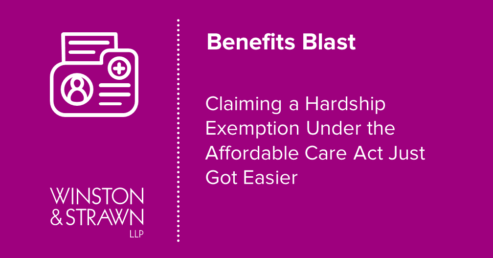 Claiming a Hardship Exemption Under the Affordable Care Act Just 