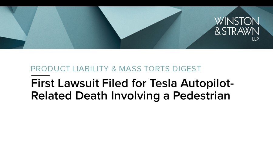 First Lawsuit Filed for Tesla Autopilot-Related Death Involving a