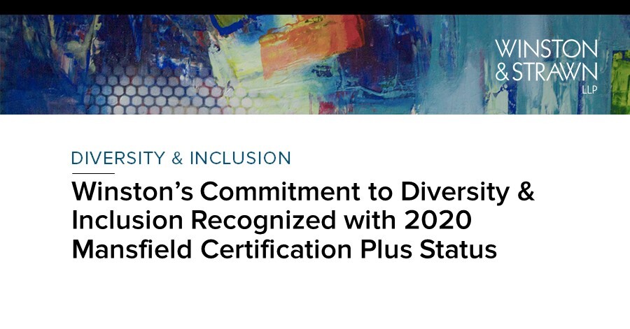 Winston’s Commitment to Diversity & Inclusion Recognized with 2020 ...