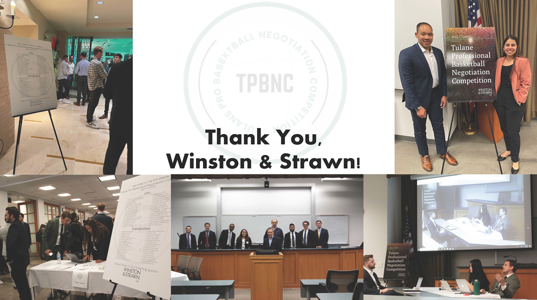 David Feher Speaks at Tulane Sports Law 2022 Basketball Negotiation