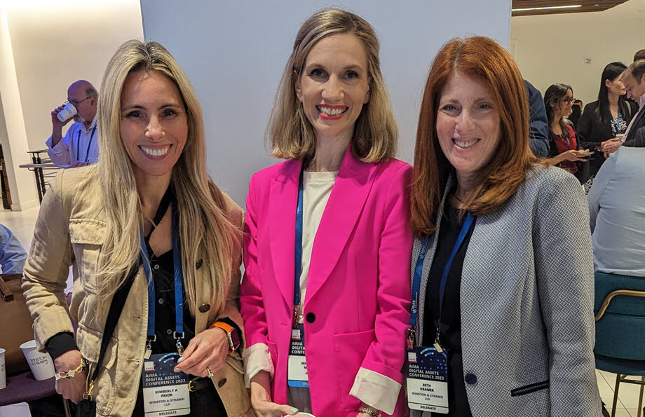 AIMA Digital Assets Conference 2023 Winston & Strawn