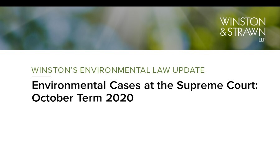 current environmental law cases